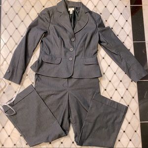 Ann Taylor Loft Vintage Suit - 12P - Blue
